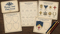 Design-Your-Own Crest Template Kit
